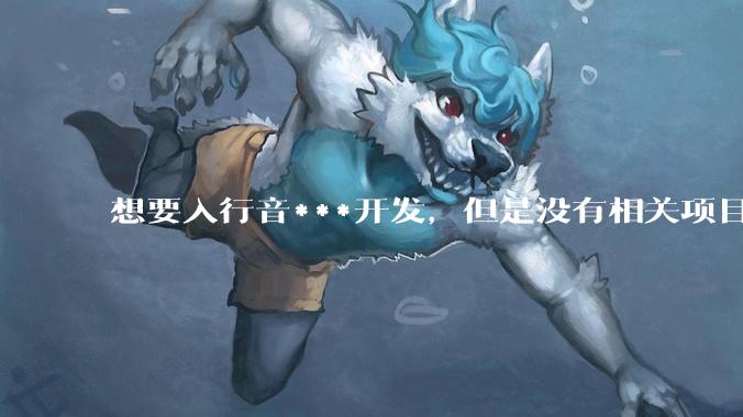 想要入行音***开发，但是没有相关项目经验怎么办？